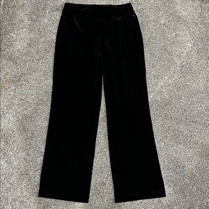 Soma Velvet Black Pajama Pants Size Extra Small
